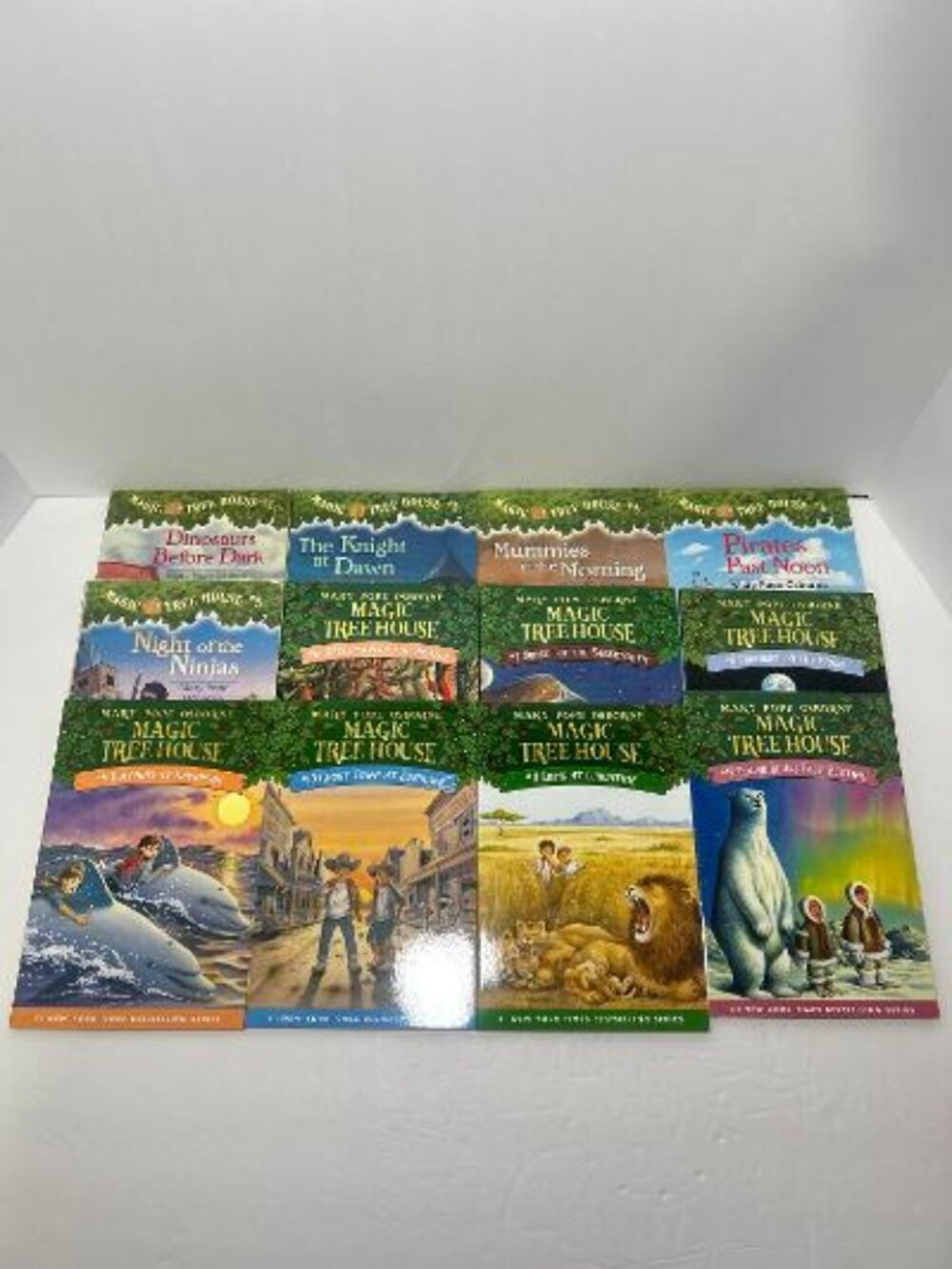Magic Tree House Paperback Books # 1-12 By Mary Pope Osborne Lot Of 12 Series